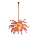 Lampa wisząca EMU 100 cm - pióra różowe ST-DN127 pink Step into Design