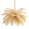 Lampa wisząca EMU 100 cm -  pióra beżowe ST-DN127 beige Step into Design