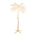 Lampa podłogowa EMU 170 cm - pióra białe ST-DN127-F white Step into Design