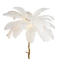 Lampa podłogowa EMU 170 cm - pióra białe ST-DN127-F white Step into Design