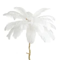 Lampa podłogowa EMU 170 cm - pióra białe ST-DN127-F white Step into Design