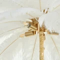 Lampa podłogowa EMU 170 cm - pióra białe ST-DN127-F white Step into Design