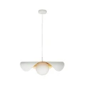 Lampa wisząca ENZO 80 cm - biało złota  ST-F22020601-D80 white Step into Design