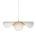Lampa wisząca ENZO 80 cm - biało złota  ST-F22020601-D80 white Step into Design
