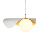 Lampa wisząca ENZO 80 cm - biało złota  ST-F22020601-D80 white Step into Design