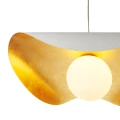 Lampa wisząca ENZO 80 cm - biało złota  ST-F22020601-D80 white Step into Design