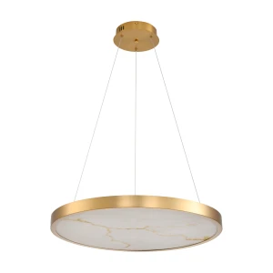 Lampa wisząca ALCHEMY 60 cm - LED, złoty alabaster  ST-MD2407 Step into Design