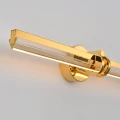 Lampa ścienna LOVELY LED 58 cm- złoto szklany kinkiet  ST-DN1621-GOLD Step into Design
