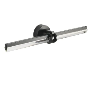Lampa ścienna LOVELY LED 58 cm- czarno szklany kinkiet ST-DN1621-BLACK Step into Design