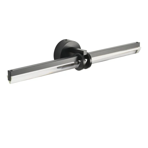 Lampa ścienna LOVELY LED 58 cm- czarno szklany kinkiet ST-DN1621-BLACK Step into Design