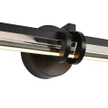Lampa ścienna LOVELY LED 58 cm- czarno szklany kinkiet ST-DN1621-BLACK Step into Design