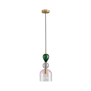 Lampa wisząca PASTELLO PINK kolorowa 15 cm ST-DN345B Step into Design