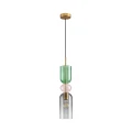 Lampa wisząca PASTELLO GREEN szklana kolorowa 11 cm ST-DN399B Step into Design