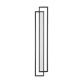 Lampa ścienna SYMMETRY-160 LED czarna 160 cm ST-MD1027M Step into Design
