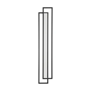 Lampa ścienna SYMMETRY-160 LED czarna 160 cm ST-MD1027M Step into Design