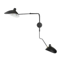 Lampa ścienna CRANE-2W S, 110 cm -czarny W8702-S Step into Design