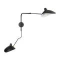 Lampa ścienna CRANE-2W S, 110 cm -czarny W8702-S Step into Design