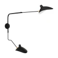 Lampa ścienna CRANE-2W S, 110 cm -czarny W8702-S Step into Design