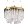 Lampa wisząca GLORIA  40 cm - żyrandol LED, kryształowo-złoty ST-DL8510 Step into Design
