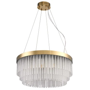 Lampa wisząca GLORIA  60 cm - żyrandol LED, kryształowo-złoty ST-DL8511 Step into Design