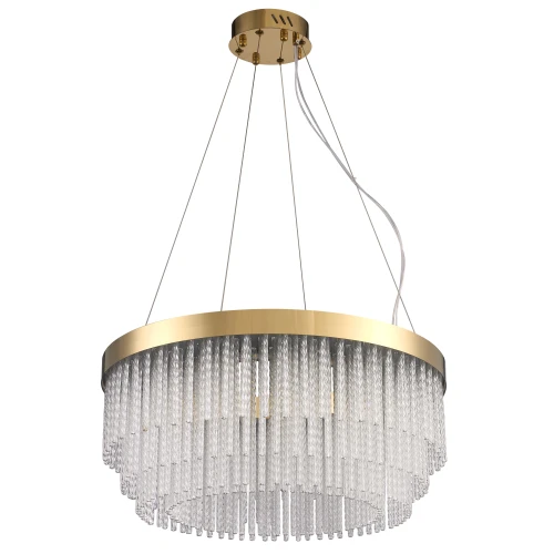 Lampa wisząca GLORIA  60 cm - żyrandol LED, kryształowo-złoty ST-DL8511 Step into Design