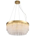 Lampa wisząca GLORIA  60 cm - żyrandol LED, kryształowo-złoty ST-DL8511 Step into Design