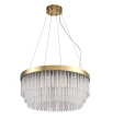 Lampa wisząca GLORIA  60 cm - żyrandol LED, kryształowo-złoty ST-DL8511 Step into Design