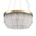 Lampa wisząca GLORIA  60 cm - żyrandol LED, kryształowo-złoty ST-DL8511 Step into Design