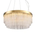 Lampa wisząca GLORIA  60 cm - żyrandol LED, kryształowo-złoty ST-DL8511 Step into Design