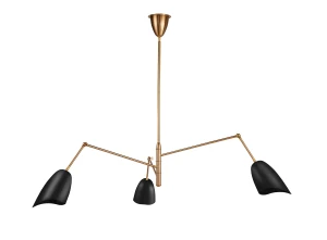 Lampa wisząca RAGNO czarna 150 cm ST-8625P black Step into Design