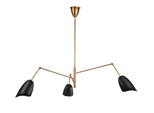 Lampa wisząca RAGNO czarna 150 cm ST-8625P black Step into Design