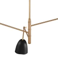 Lampa wisząca RAGNO czarna 150 cm ST-8625P black Step into Design