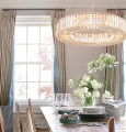 Lampa wisząca CRISTAL LED złota 60 cm ST-10625P-60 Step into Design