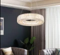 Lampa wisząca CRISTAL LED złota 60 cm ST-10625P-60 Step into Design