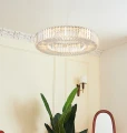 Lampa wisząca CRISTAL LED złota 60 cm ST-10625P-60 Step into Design