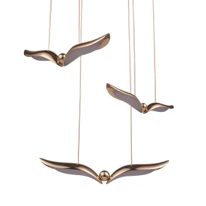 Lampa wisząca GUFO 3 LED różowe złoto 36 cm ST-DL8506 Step into Design