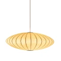 Lampa wisząca SILK FLAT biała 60 cm - nowoczesna i minimalistyczna ST-2328-60 Step into Design