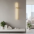 Lampa ścienna SPARO 100 cm LED, złoty połysk ST-1067W-1GD Step into Design