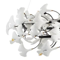 Lampa wisząca BOTANIKA 150 cm - czarna, G9, regulowana, designerska  XY080P-150 black Step into Design