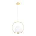 Lampa wisząca COSTA ROUND 35 cm, złota DP0001A-350R Step into Design