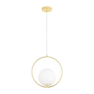 Lampa wisząca COSTA ROUND 35 cm, złota DP0001A-350R Step into Design