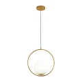 Lampa wisząca COSTA ROUND 35 cm, złota DP0001A-350R Step into Design