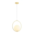 Lampa wisząca COSTA ROUND 35 cm, złota DP0001A-350R Step into Design