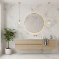 Lampa wisząca BELLA 40 - 40 cm, złota DP0001A-400R Step into Design