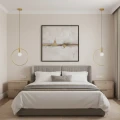 Lampa wisząca BELLA 40 - 40 cm, złota DP0001A-400R Step into Design