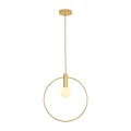 Lampa wisząca BELLA 40 - 40 cm, złota DP0001A-400R Step into Design