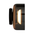 Lampa ścienna DONUT 18 cm - LED, szkło, szaro-czarna ST-5072W smoky black Step into Design