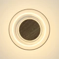 Lampa ścienna DONUT 18 – LED, szkło transparentne, brąz orzechowy ST-5072W transparent brown Step into Design