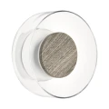 Lampa ścienna DONUT 18 – LED, szkło transparentne, brąz orzechowy ST-5072W transparent brown Step into Design