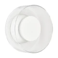 Lampa ścienna DONUT 18 – LED, szkło transparentne, biały środek ST-5072W transparent white Step into Design